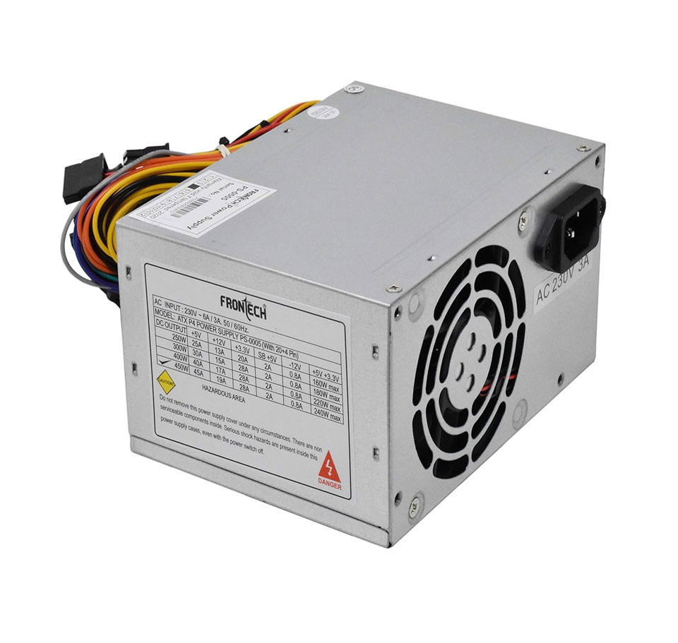 Frontech PS-0005 Power Supply for Computer 450Watt SMPS