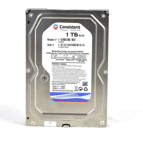 CONSISTENT 1TB HDD